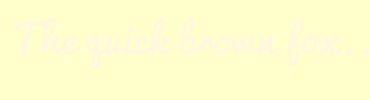 Image with Font Color FFF8DC and Background Color FFFFCC